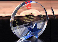 Yuvarlak Şekil Kristal Kupa Bardak, Custome Logo Kristal Cam Ödülleri