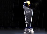 Küre Özel Tasarım Kabul ile Kumlama Kristal Trophy Kupası