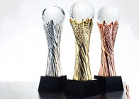 Futbol End - Yıl Ödülü için Kristal Top ile Özel Reçine Trophy Kupası