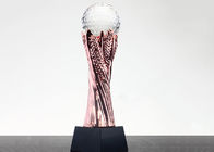 Futbol End - Yıl Ödülü için Kristal Top ile Özel Reçine Trophy Kupası