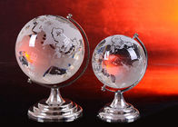Kristal Ev Dekorasyonu El Sanatları K9 Kum Topu Ile Dünya Topu Dünya Haritası