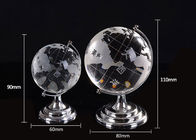 Kristal Ev Dekorasyonu El Sanatları K9 Kum Topu Ile Dünya Topu Dünya Haritası
