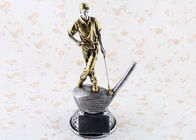 Metal Golf Figürinler ile İngiliz Açık Şampiyonası Golf Topu Trophy