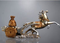 Klasik Reçine Dekorasyon El Sanatları Çin Karakteristik At Ve Hazine Tarzı