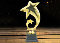Yıldız Desenli Özel Logo Plastik Trophy Kupası İsteğe Bağlı Üç Boyut
