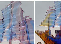 Ofis Masası Dekorasyon Renkli Sır El Sanatları, Çin Tarzı Yelkenli Tekne Süsleme