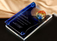 Business Blue Glass Awards Kupa Kupaları, Özel İmalat Cam Kupaları