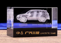 3D Lazer Gravür Araba Modeli ile özgün Tasarım Kristal Dekorasyon El Sanatları