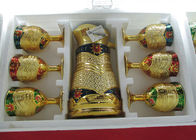 Arap kültürel çay seti sanatsal düğün hediyesi olarak özelleştirilmiş desen kullanılabilir