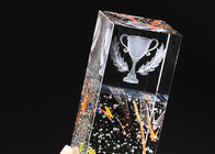 Dayanıklı K9 Kristal Kupa Kupası Özel Gravür Logo / Metinler Katı Yapı